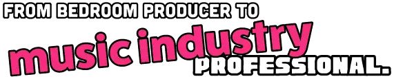 FROM BEDROOM PRODUCER TO MUSIC INDUSTRY PROFESSIONAL.